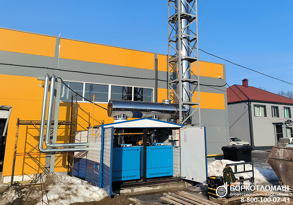 Котлы наружного размещения borex-N 800 и 1200