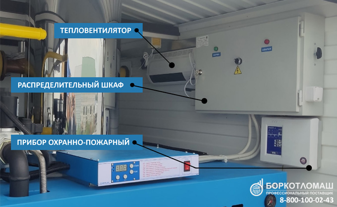 Устройство котла наружного размещения borex-N